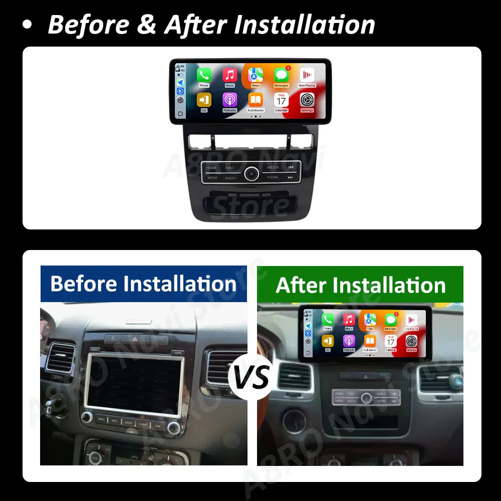 Carplay for Volkswagen Touareg 2011 2012 - 2017 Smart System Autoradio GPS Navigation Cool | AUTOKITSHOP