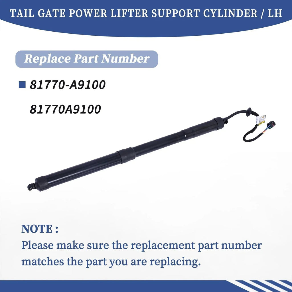 1Pair LH and RH 81770-A9100 81780 A9100 Liftgate Power Hatch Lift Support Opener Shock For | AUTOKITSHOP
