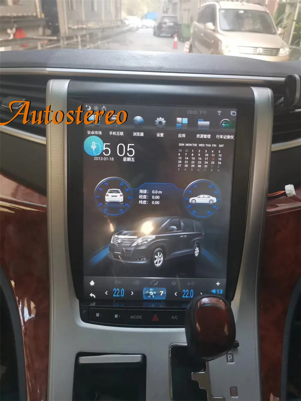 Carplay Snapdragon Android 13 Tesla Style For Toyota Vellfire For Toyota Alphard 20 Car GP