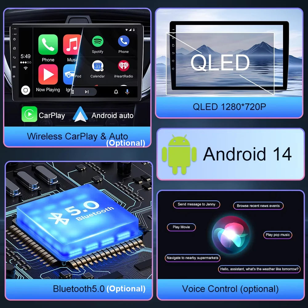 For Subaru Outback Legacy 2014 - 2018 WIFI Car Intelligent System Android Auto Radio Carpl