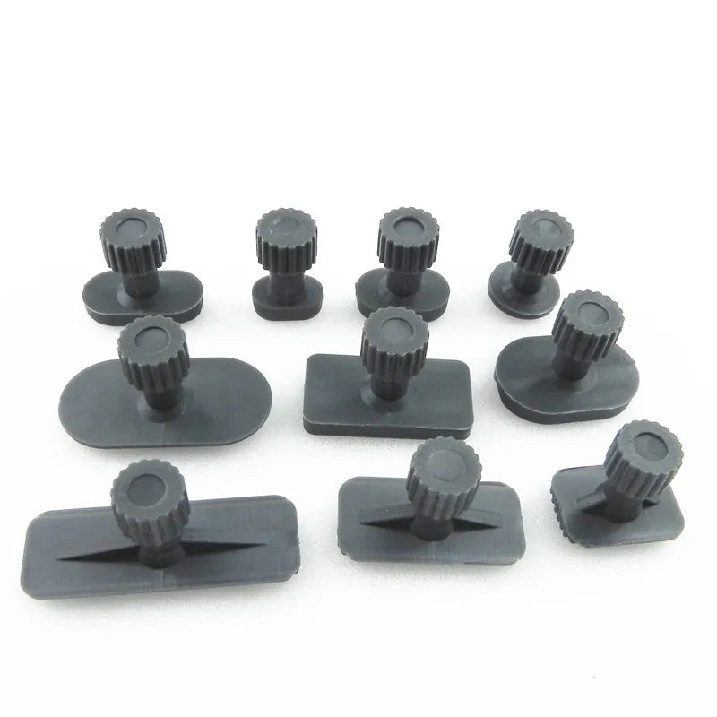 30pcs/set Thickened Bold Dent Puller Glue Pulling Tabs Paintless Removal Body Repair Tools