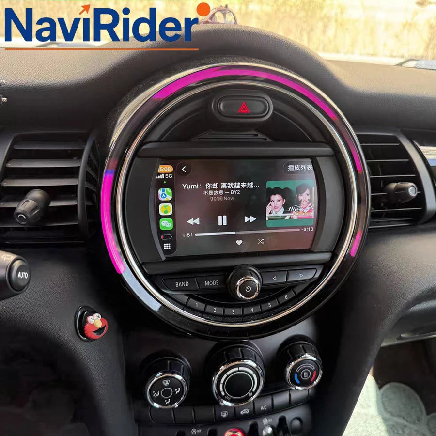 Car GPS Multimedia Player Stereo Navigation Android Auto Carplay For BMW Mini One 2017 F55 | AUTOKITSHOP