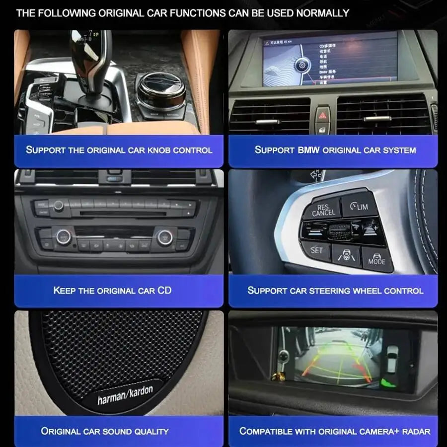 12.3Inch Car Blade Screen Multimedia Carplay For BMW 7 Series F01 F02 2011-2017 Android St | AUTOKITSHOP
