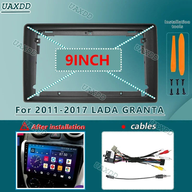 For 2011-2017 LADA GRANTA 9INCHCar Radio Android DVD Stereo audio screens GPS player navig