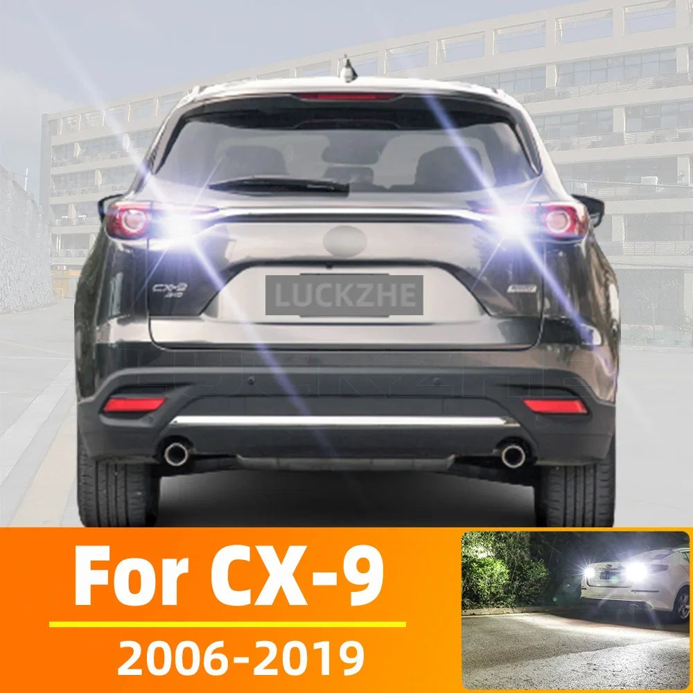 2-Piece LED Interior Light Kit for Mazda CX-9 CX 9 CX9 TB TC Accessories 2006-2019 - Canbus Dome Map Door Trunk Bulbs...