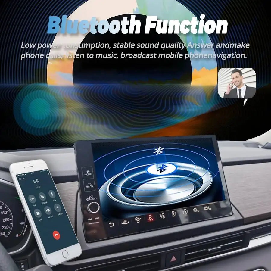 Car Radio Multimedia Video Player Navigation GPS Stereo Head Unit 11.5" For Honda Odyssey