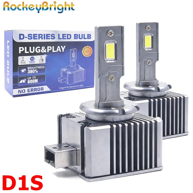 D1S LED Headlight Bulbs 100W 18000LM Super Bright D3S Car LED Headlight Conversion Kit M20