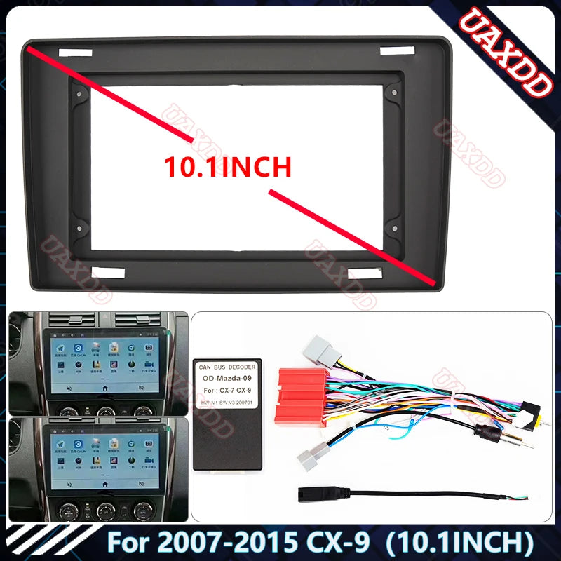For Mazda 2007-2015 CX-9 10.1INCH Car Radio Android Stereo audio screen multimedia video p