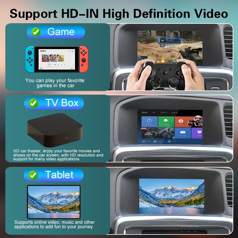 Wireless Carplay Box For Volvo V40 V60 XC60 S60 S80 Before 2014 Multimedia Android Auto Ｍo