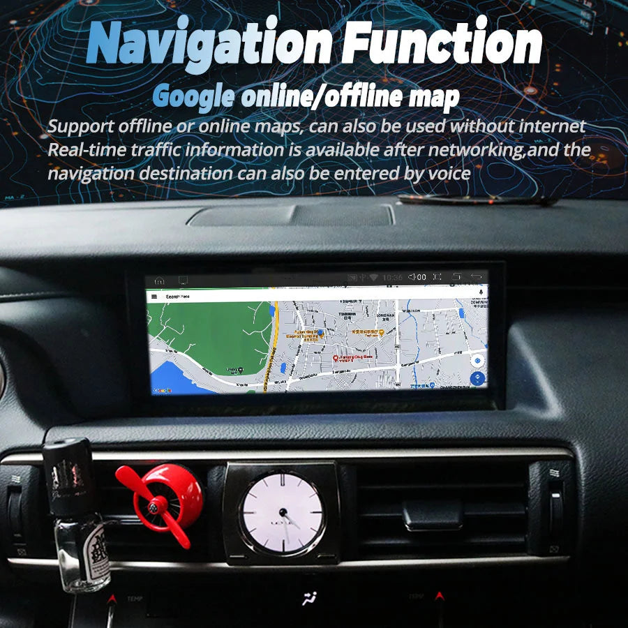 Android 14 Car Multimedia Player For Lexus RC 200t F Sport RC200t RC350 2016 RCF Radio GPS