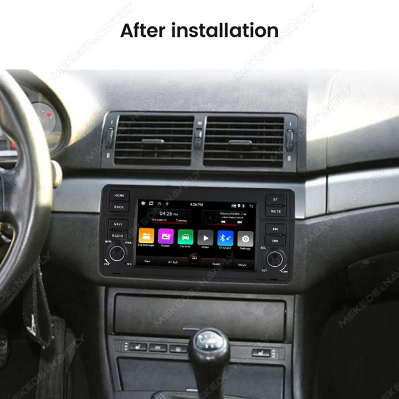 7" Android 15 Car Radio For BMW E46 M3 Rover 75 Coupe 1999-2005 Multimedia Player GPS Inte