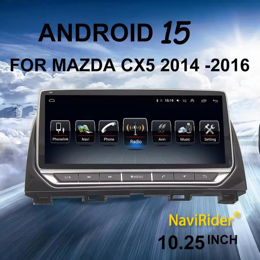 For Mazda 6 GJ CX5 CX-5 CX 5 2012 - 2015 Car Radio 10.25inch Screen Android 15 Multimedia  | AUTOKITSHOP