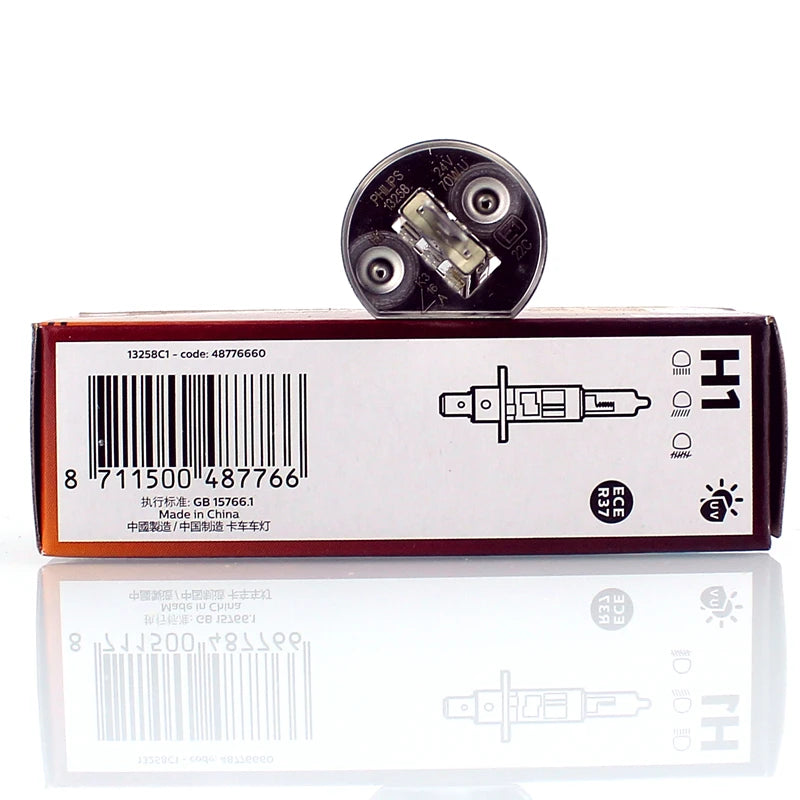 Philips 24V Truck Headlight Bulb H1 24V 70W P14.5s 13258C1