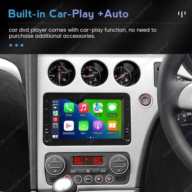 7inch Car Audio Stereo for Alfa Romeo159 SpiderBrera Sportwagon Wireless Carplay Android A | AUTOKITSHOP