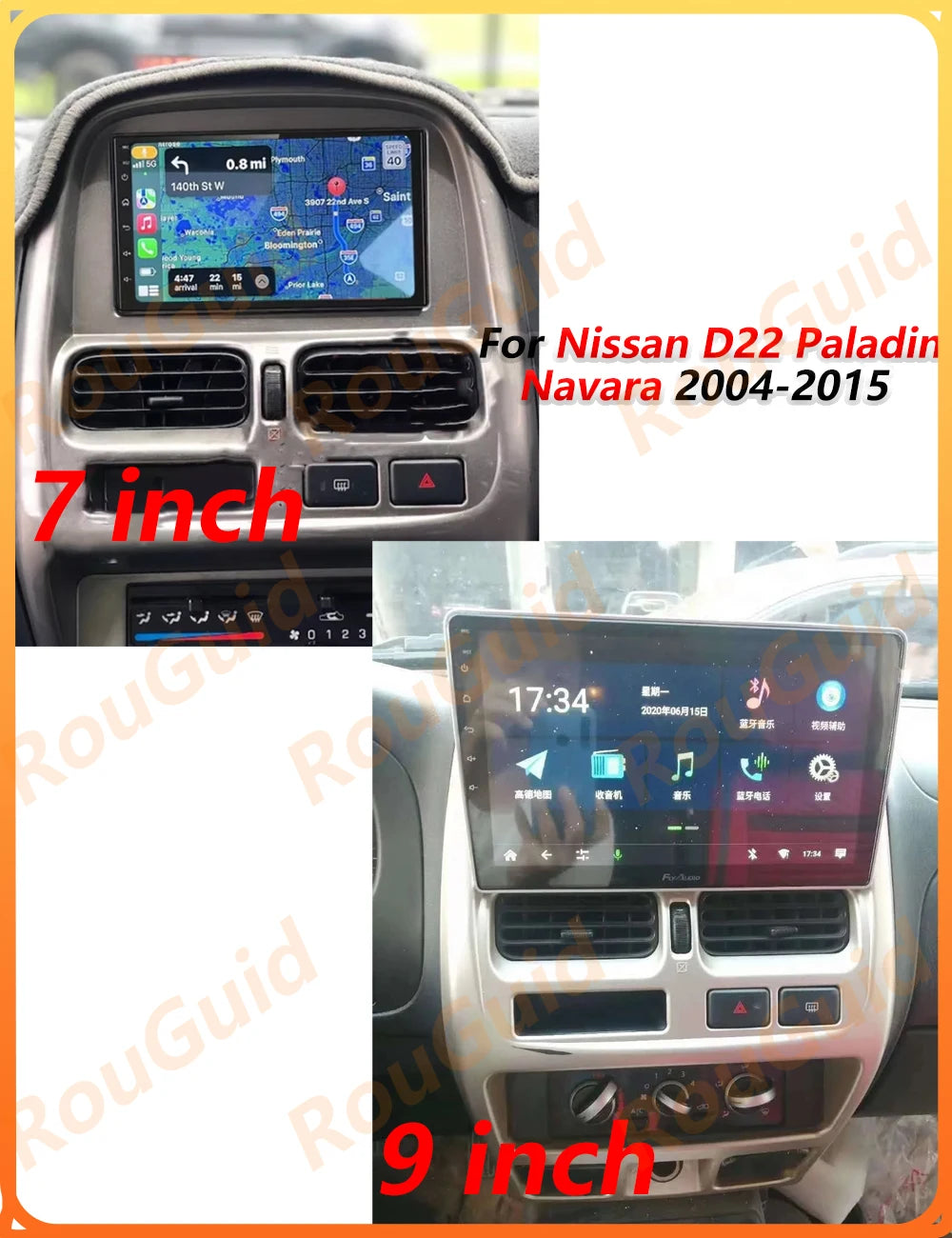 Android 16 Car Radio For Nissan D22 Paladin Navara 2004 2005 2006 2007 2008-2015 Carplay M | AUTOKITSHOP