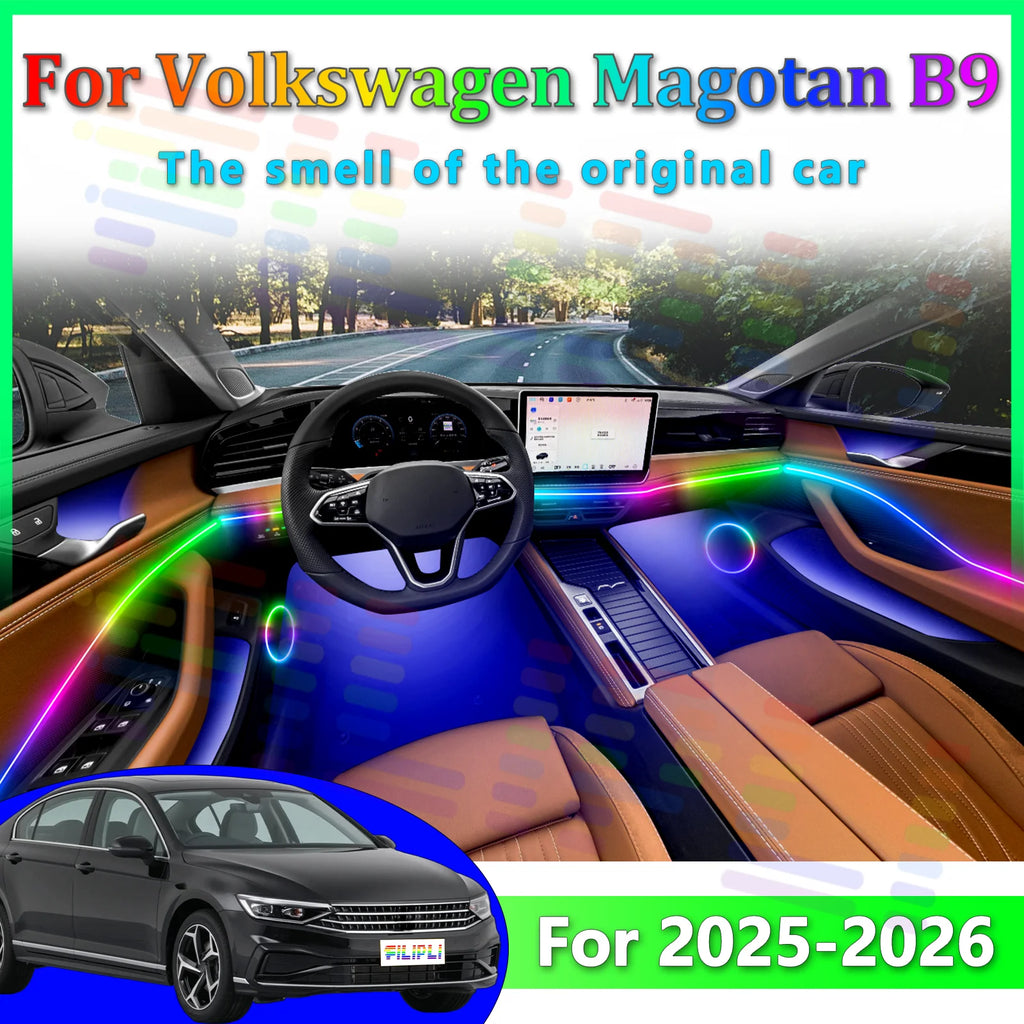 RGB - Ambient Light - for VW B9 2025-2026 - App Control - Car Interior Lighting | AUTOKITSHOP
