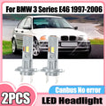 22000LM Canbus H7 LED Headlight 6000K White 12V 24V For BMW 3 Series E46 1997 1998 1999 20