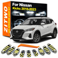 ZITWO 11Pcs LED Interior Reading Dome Trunk Light Bulb Kit For Nissan Kicks 2016 2017 2018 2019  - Canbus LED Car Light