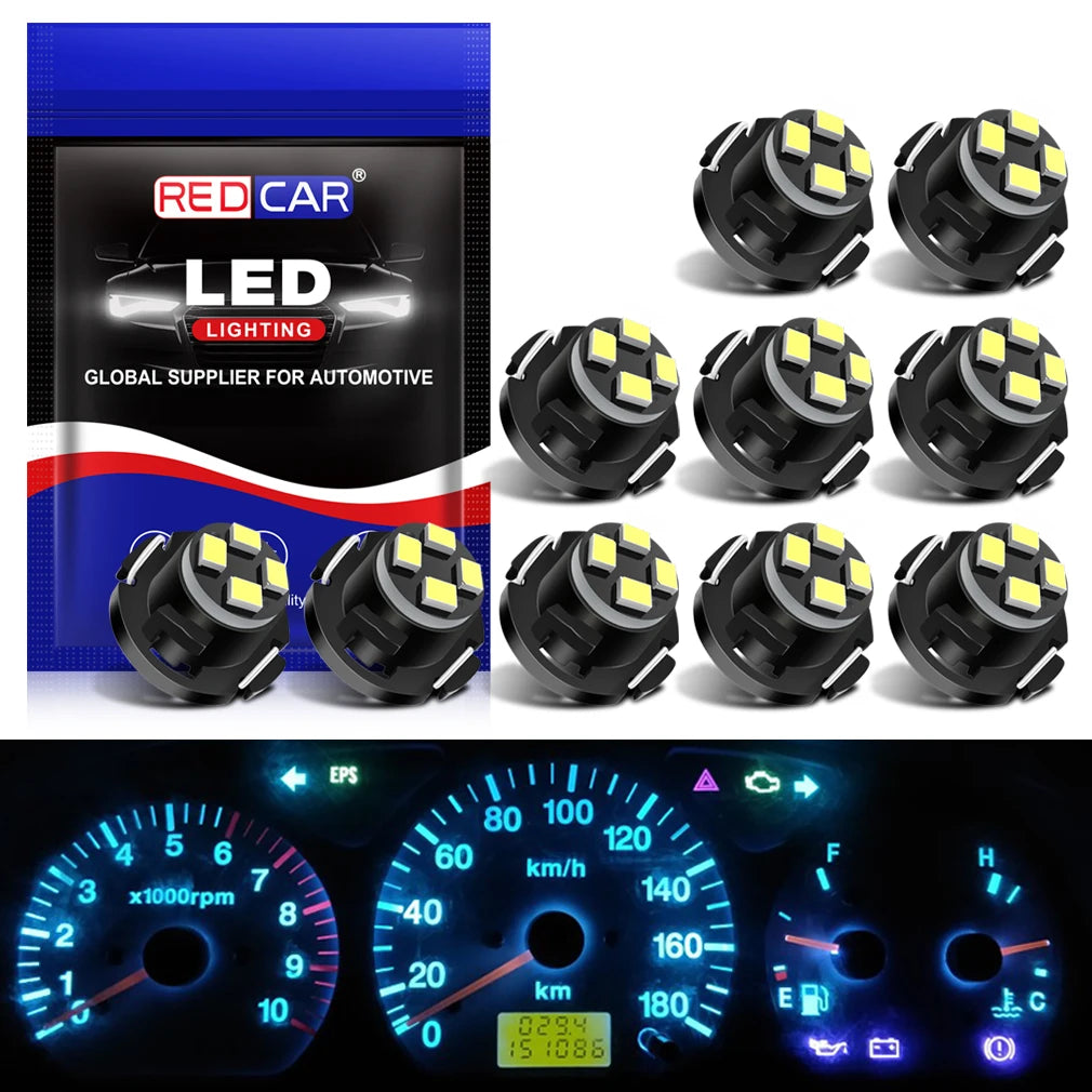 10-Piece LED Interior Light Kit for T3 T4 - Canbus Error-Free Interior Bulbs