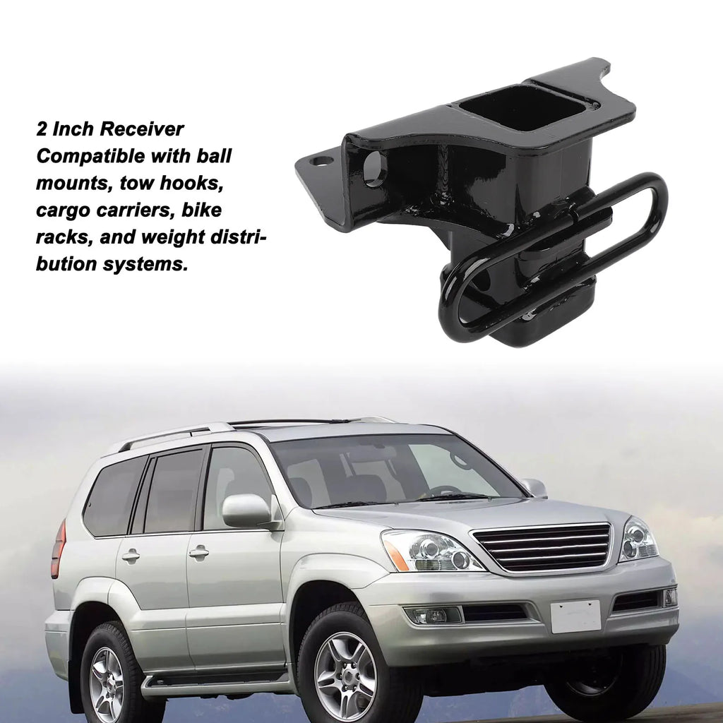 Heavy Duty Trailer Hitch Trailer Hitch Heavy Duty Steel 2in Receiver Multifunctional Trailer Tow - Automotive LED Light