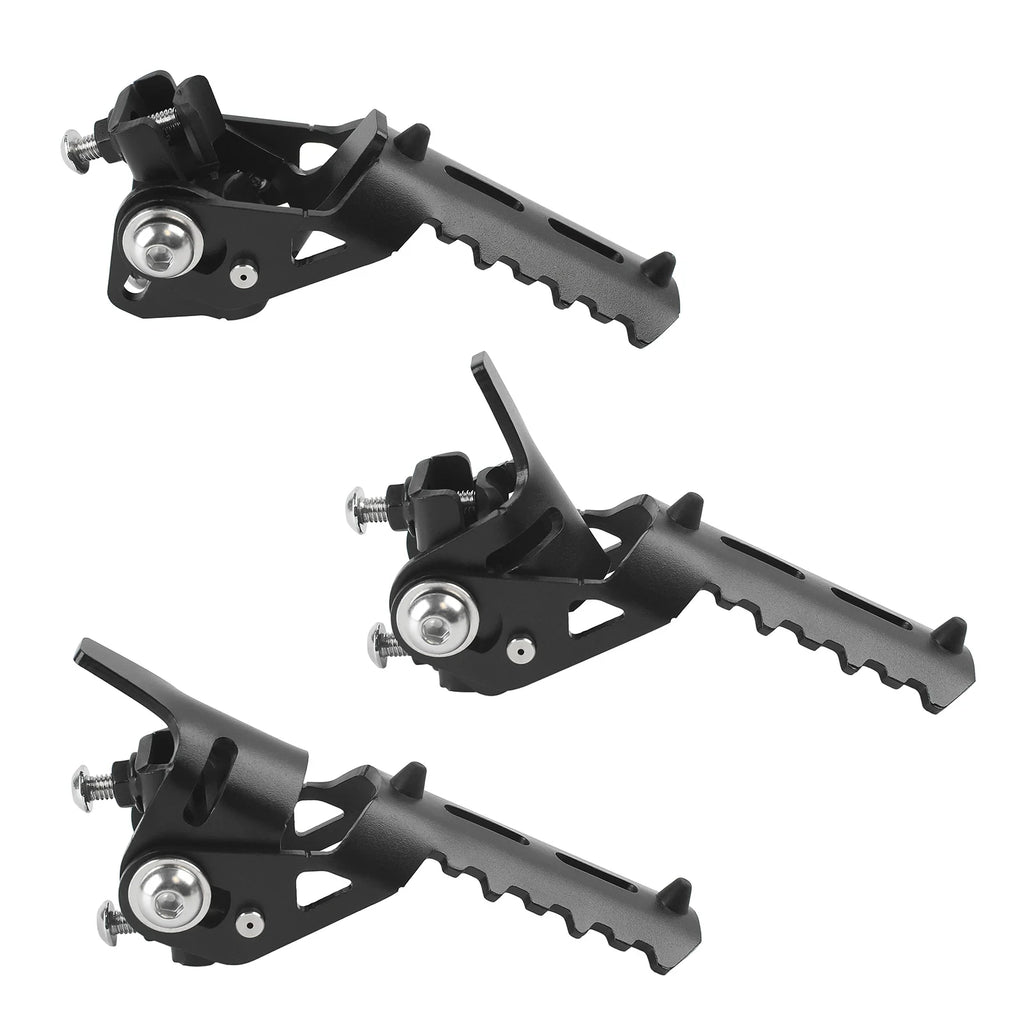 Motorcycle 22mm/25mm Highway Front Footpeg Footrests Clamps Crash Bars Foot Rests Explorer Guard - Automotive LED Light