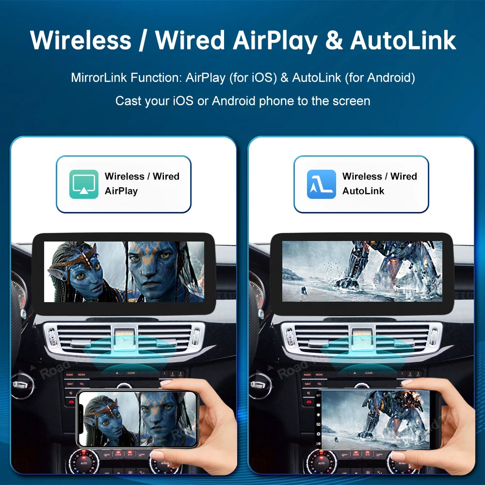 Multimedia Display Screen Car Radio For Mercedes Benz CLS W218 2010-2018 NTG4.0 NTG4.5 NTG | AUTOKITSHOP