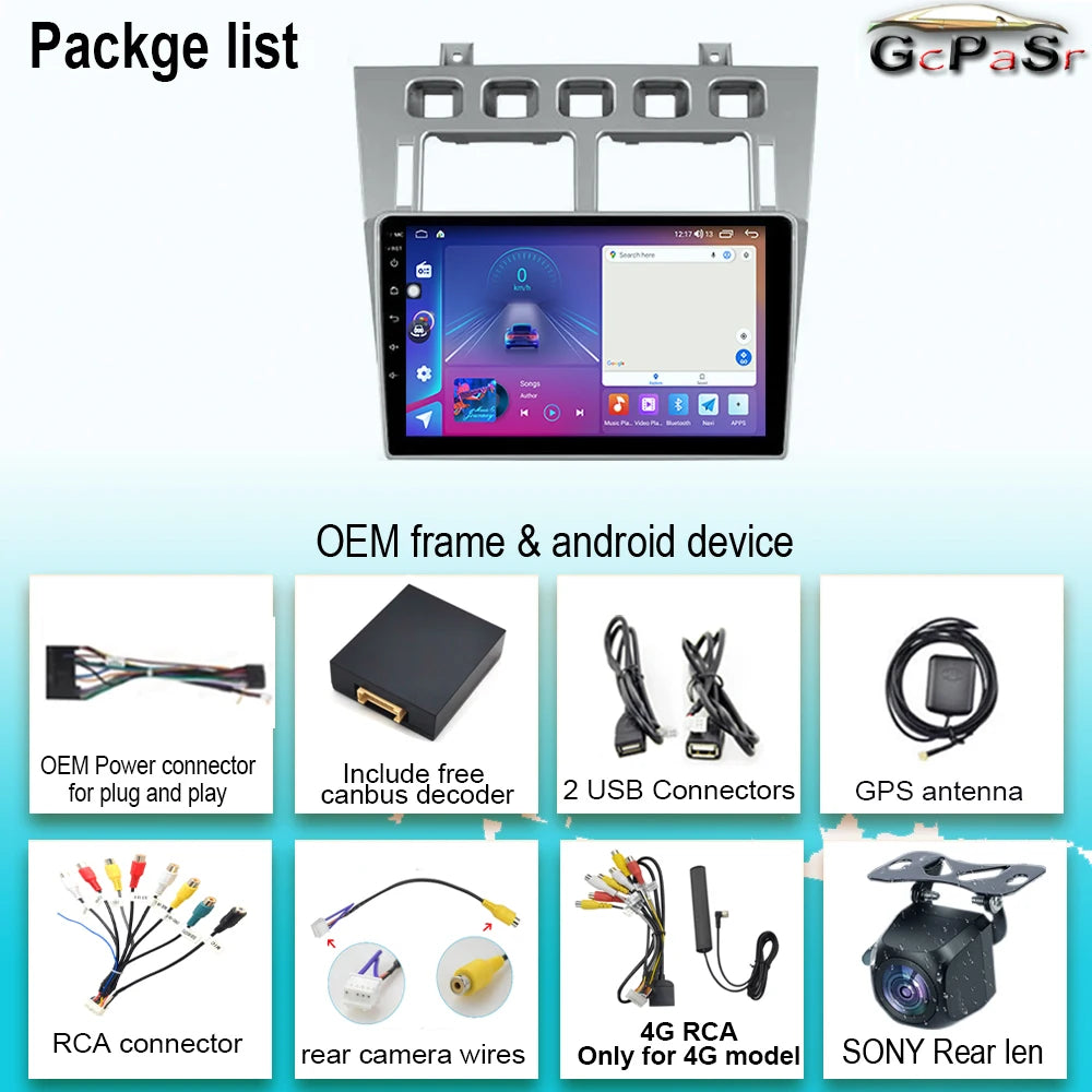 Android Auto For Chery Fora A5 A21 2006 - 2010 Cowin 3 A21 2010 - 2011 For Vortex Estina 2