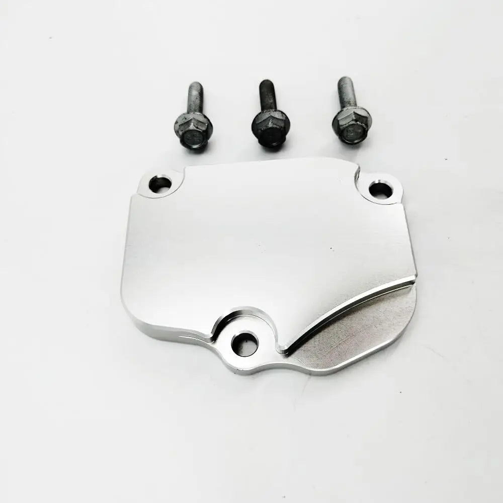 Aluminum Timing Chain Tensioner Cover Plate Set For Honda Acura K-S01Yries K20 K24