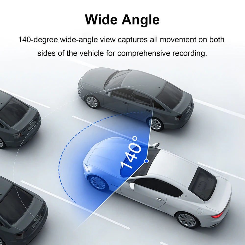 HD 4K WiFi Car DVR Dash Cam Camera 2K 1080P 24H Parking Monitor APP Control Car Driving Vi