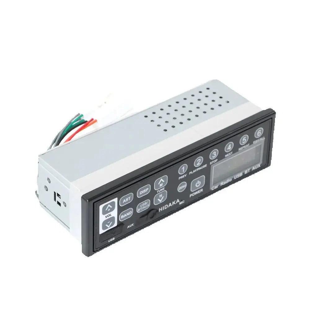 12-24V M200 Excavator Radio FOR Hitachi Komatsu Kato Truck Excavator AM FM USB AUX-IN Blue