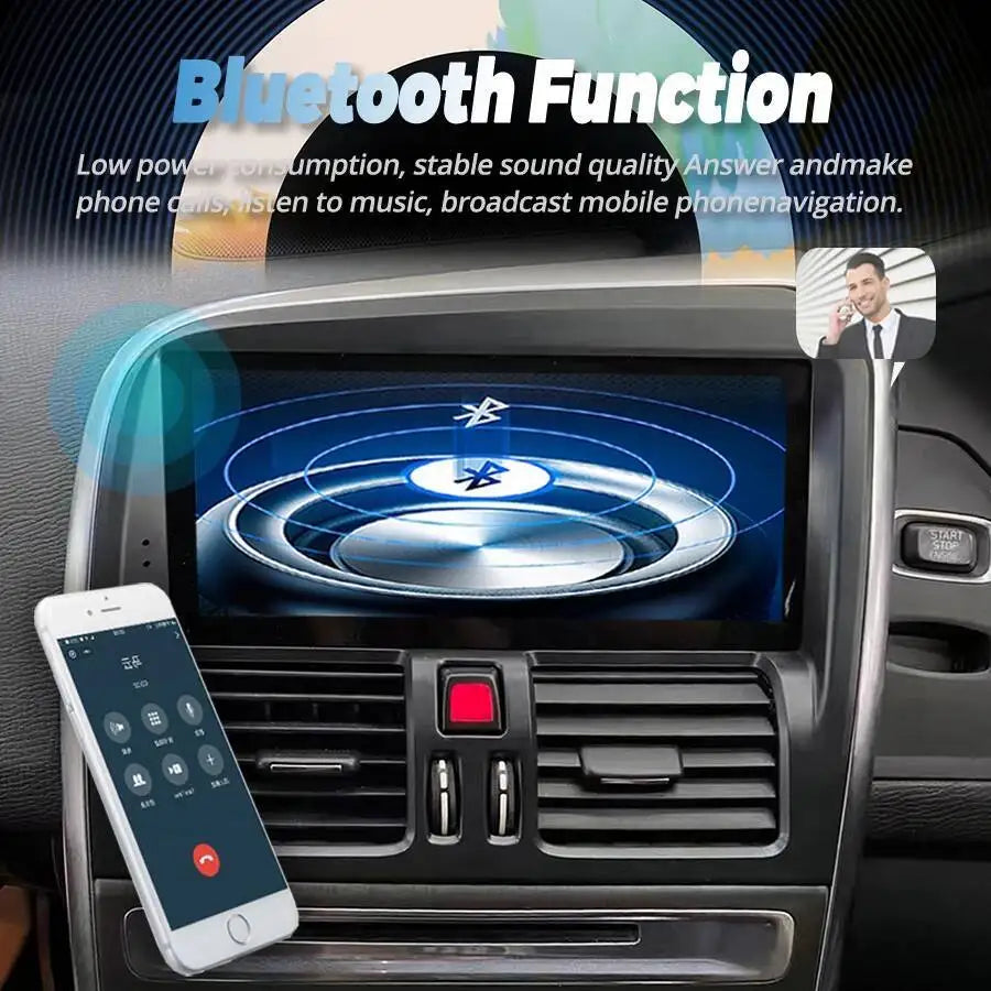 RHD 8.8" Screen Car Auto Multimedia Video Player For Volvo XC60 2008-2017 CarPlay 4G 2 Din | AUTOKITSHOP