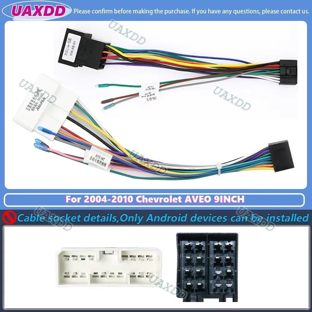 For 2004-2010 Chevrolet AVEO 9INCH autoradio android fascia multimedia cd mp5 video Audio