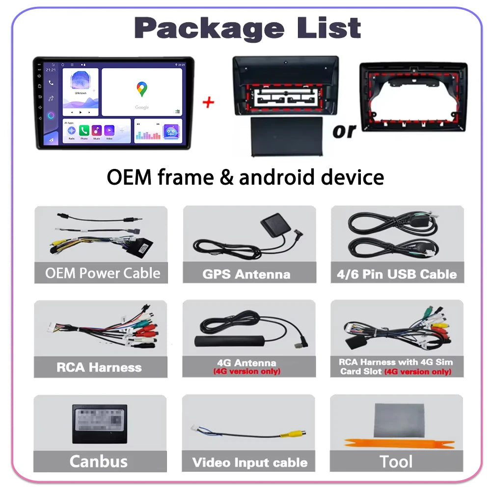 Android 16 Car Radio Carplay For Ford Transit Custom 350 Transit V363 2020 - 2022 Head Uni