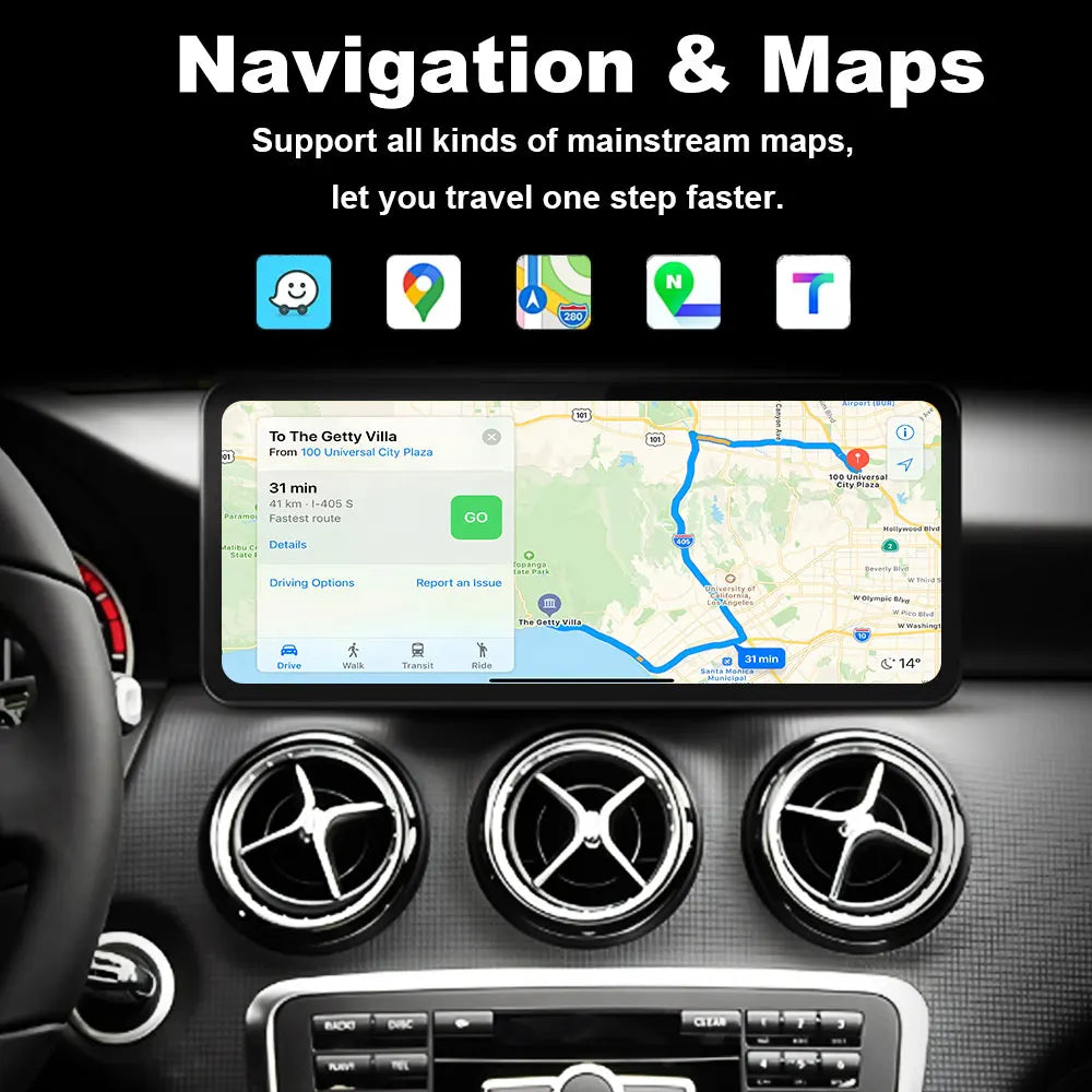 Android 14 Wireless CarPlay For Benz CLS 2011-2018 Right Hand Drvie Multimedia Player Navi