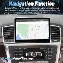 Android 14 Radio 2Din Recorder For Benz ML W166 ML320 ML350 ML400 ML500 2013-2015 Carplay