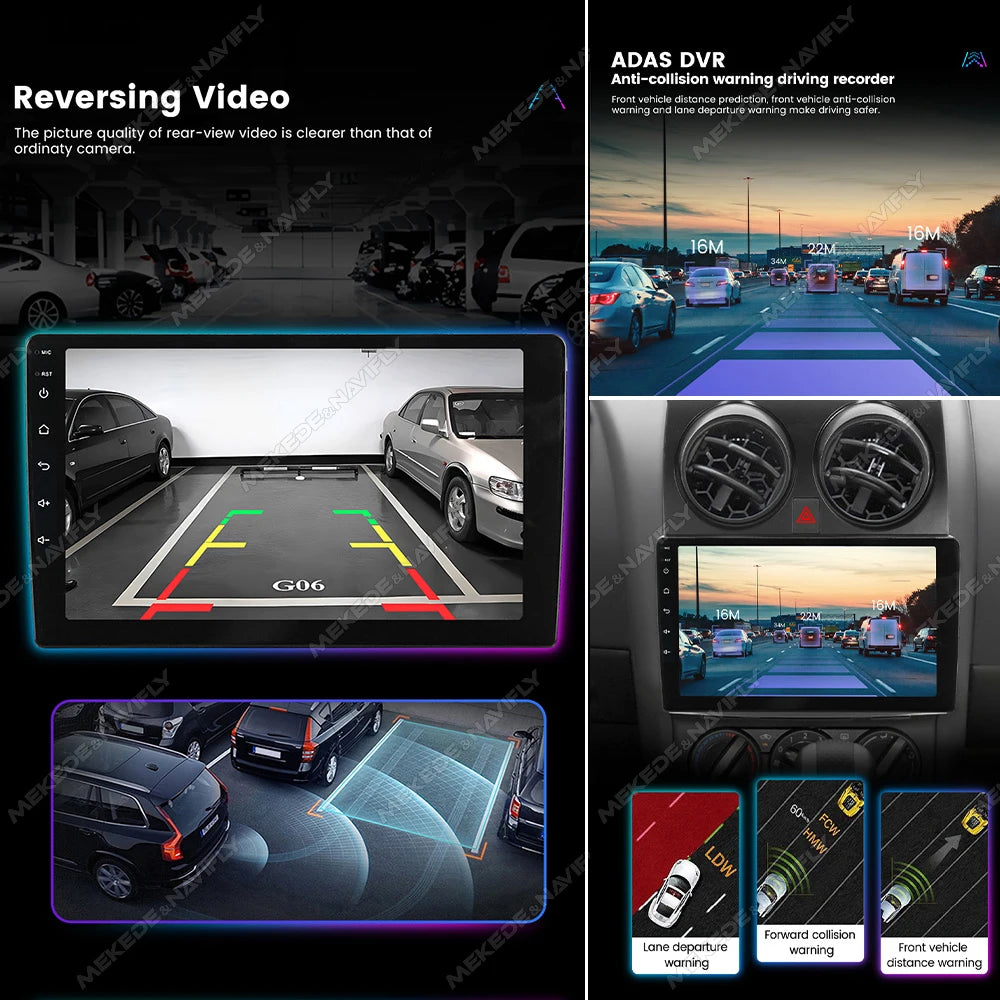 2G+32G Android 14 Car Radio 2 Din Audio WIFI GPS Multimedia Player for VW Kia Hyundai Niss | AUTOKITSHOP