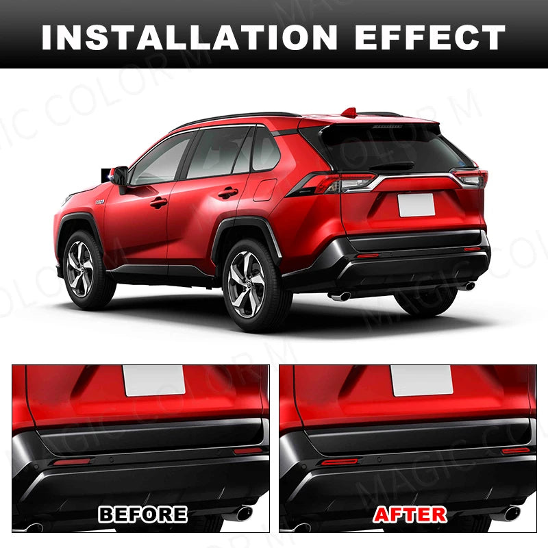 For Toyota RAV4 Camry Rear Light Kit Reflector Fog Lamp Bumper Brake Red for Lexus IS-F GX | AUTOKITSHOP