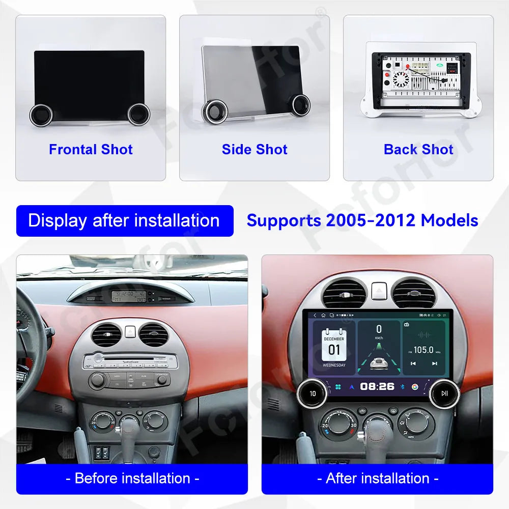 Large Screen Full HD Touch Wireless CarPlay 11.5 Inch Android 15 GPS Navi Multimedia Playe