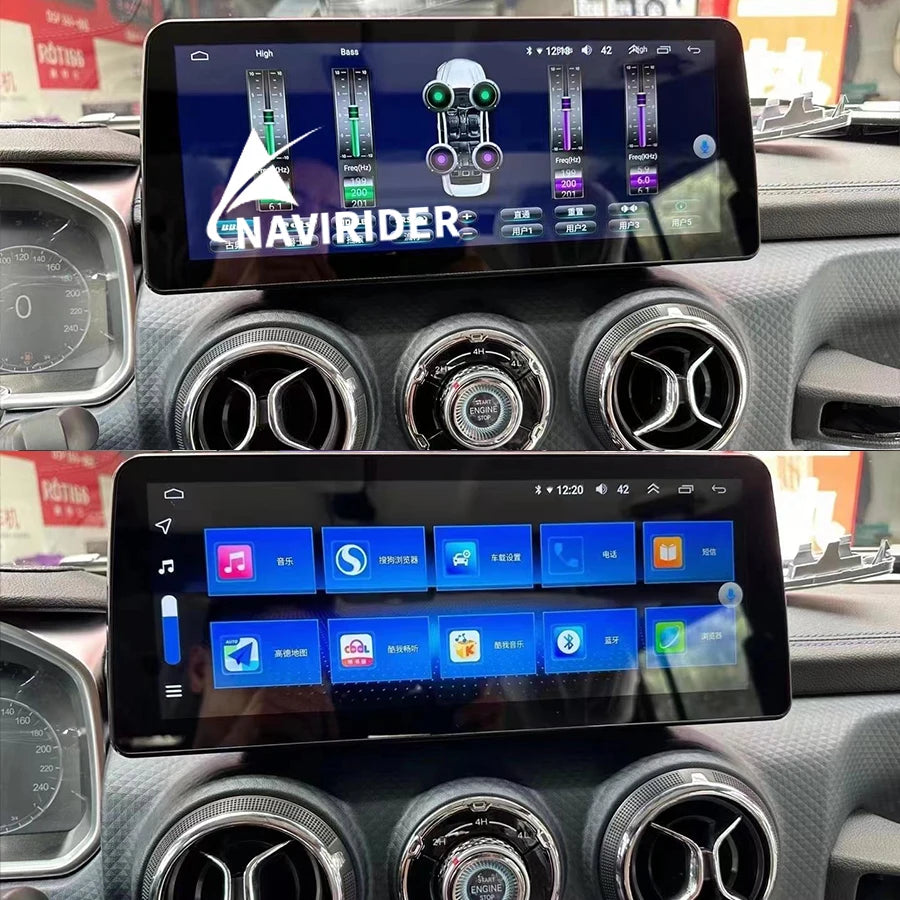 12.3inch Carplay 256GB Android 14 For Baic BJ40 2018 - 2023 Car Radio Multimedia Video Pla