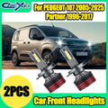 2X 6000K White H7 LED Car Headlights Plug and Play 150W 30000LM Auto Headlamps Bulbs For P
