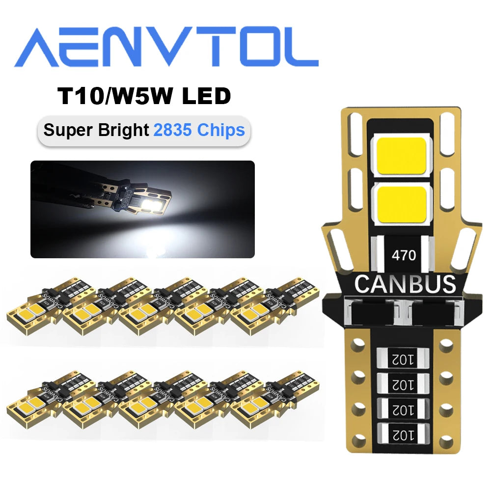 10-Piece LED Interior Light Kit for BMW Mini Audi VW Mercedes Volvo - Canbus Error-Free Bulbs | AUTOKITSHOP