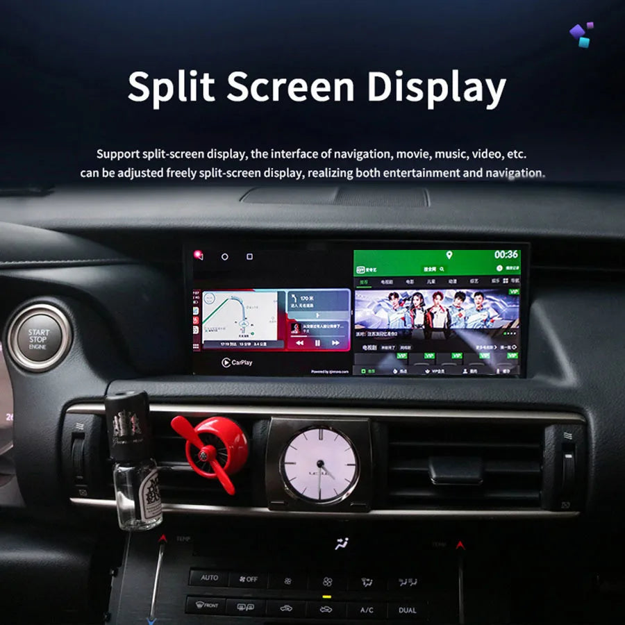 For Lexus IS300 IS350 IS250 IS200 2013 -2019 Android 13 10.25'' Qled Screen Car Radio CarP | AUTOKITSHOP