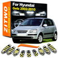 ZITWO 10Pcs LED Interior Dome Reading Map Trunk Light Bulb Kit For Hyundai Getz 2002 2003 2004 2 - Canbus LED Car Light