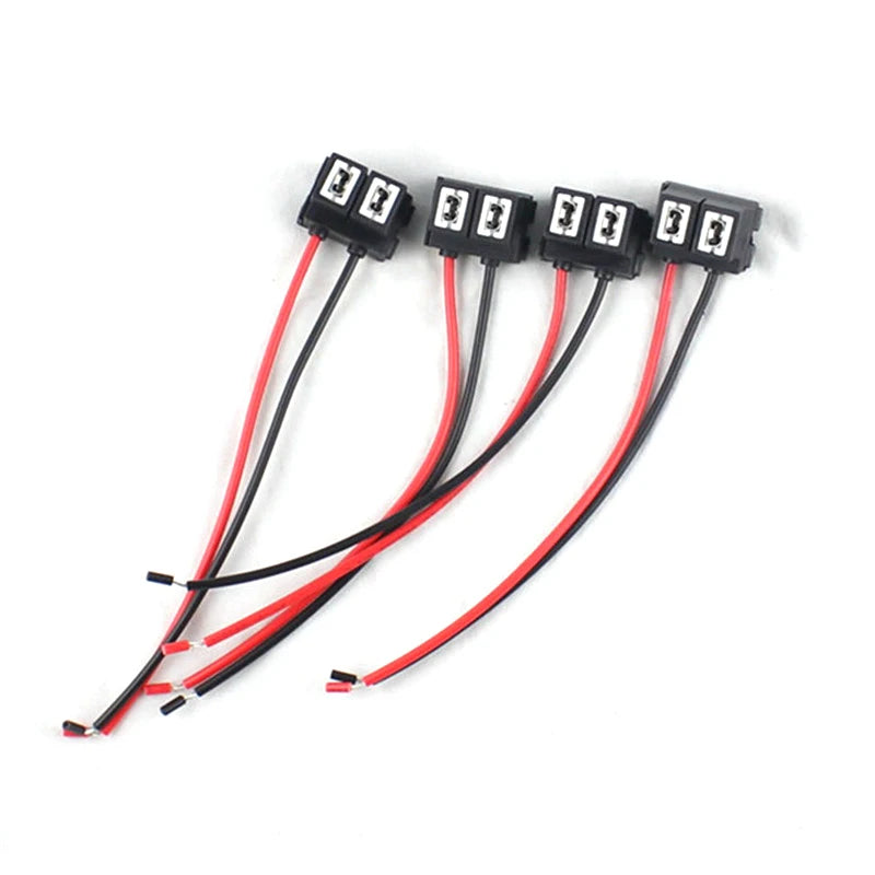 Rockeybright h7 plug ceramic socket adapter h7 led bulb car wire extention cable h7 lamp c