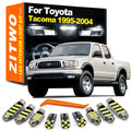 ZITWO 10Pcs Car LED Interior Light License Plate Bulb Kit For Toyota Tacoma 1995 1996 1997 1998  - Canbus LED Car Light