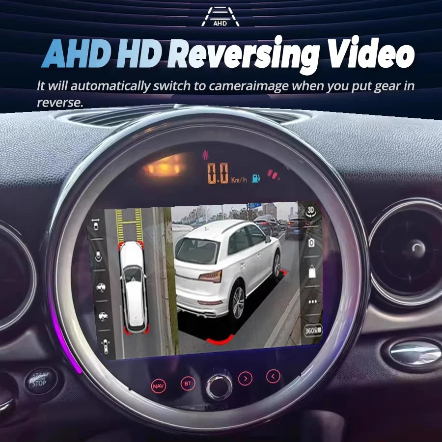 For BMW MINI COOPER R56 R60 2007 - 2014 Android Car Radio QLED Multimedia Video Player Nav | AUTOKITSHOP