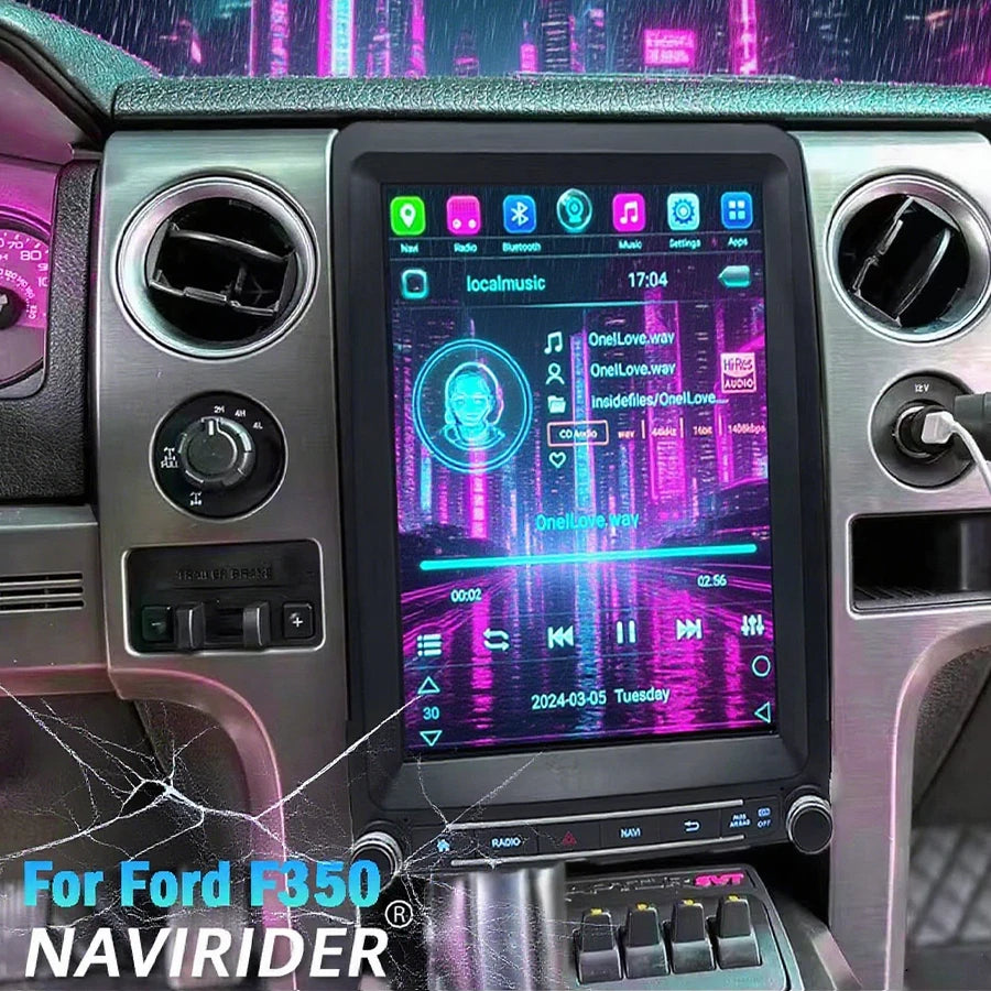 Android 15 Navi IPS Screen For Ford F250 F350 F450 F650 2013-2015 12.1" Carplay Car Radio