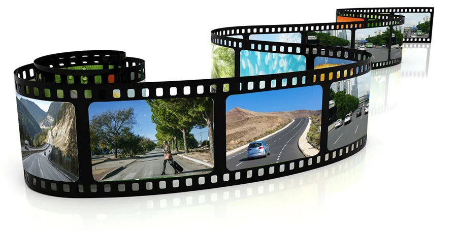 4 inch Black Box Car DVR Dashcam Dash Camera IPS HD Screen 1080P Dual Lens Video Recorder Front + Interior View Camera Dash Cam