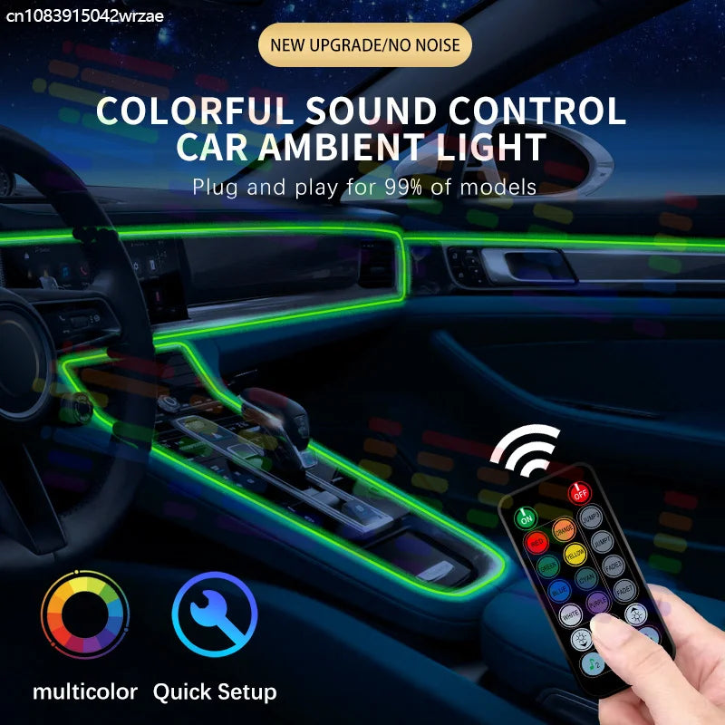 RGB - LED Strip - Car Interior Lighting | AUTOKITSHOP