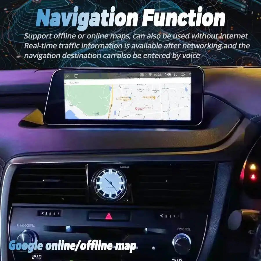 Android Screen GPS Multimedia Player Wireless Carplay Navigation Stereo RHD 12.3" Car Radi | AUTOKITSHOP
